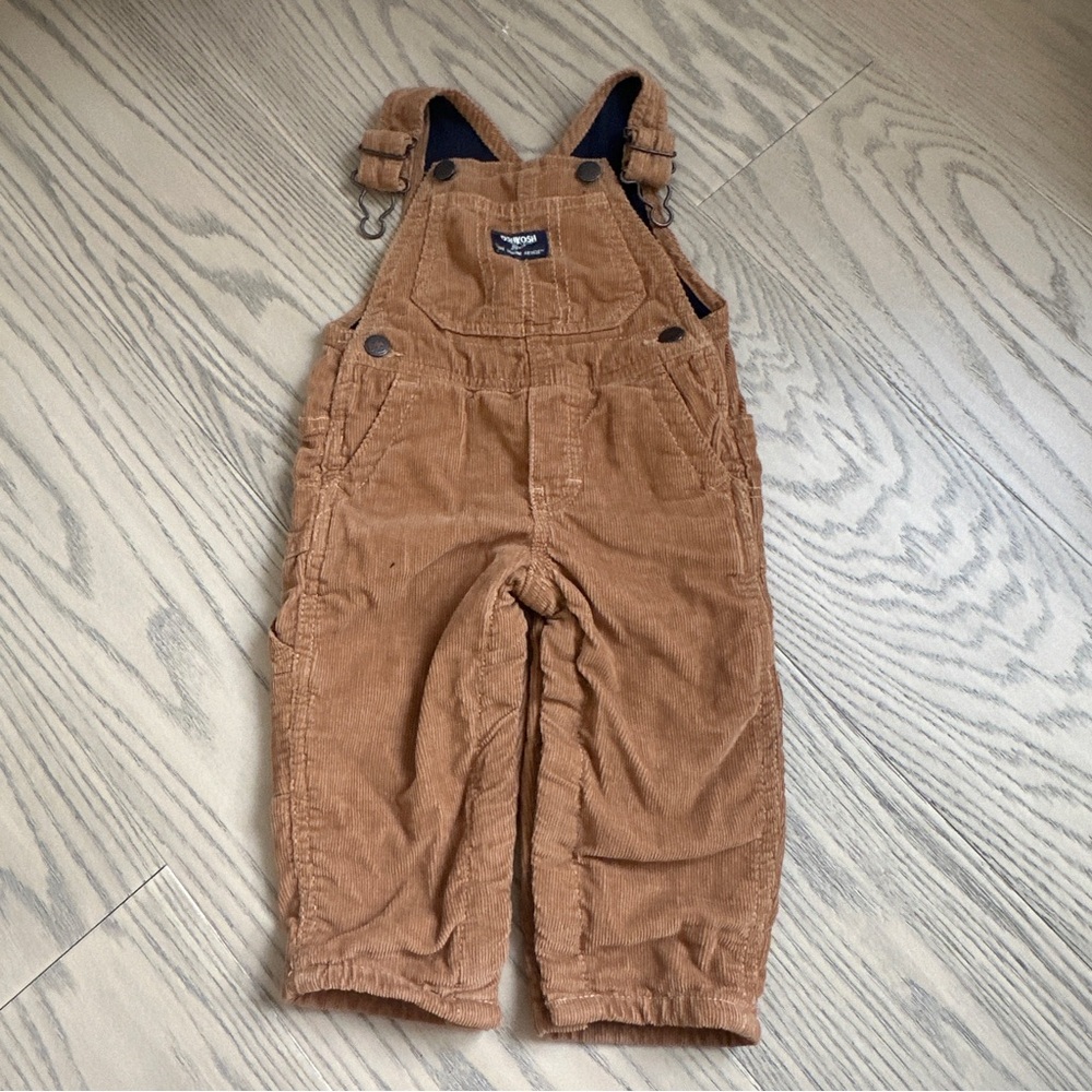 ⭐️3/$15⭐️ Brown Oshkosh Adjustable Overall